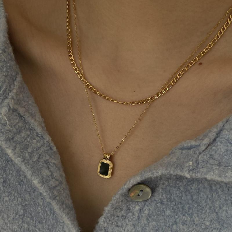 CrystalLayer Rhinestone Necklace