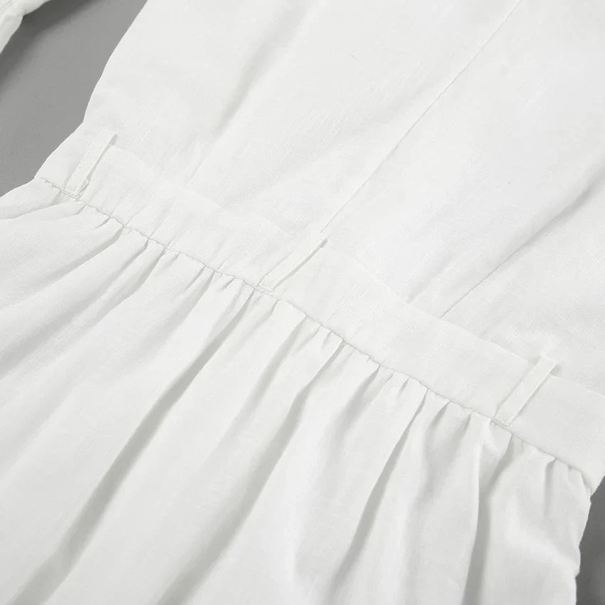 Windpetal Tie Romper