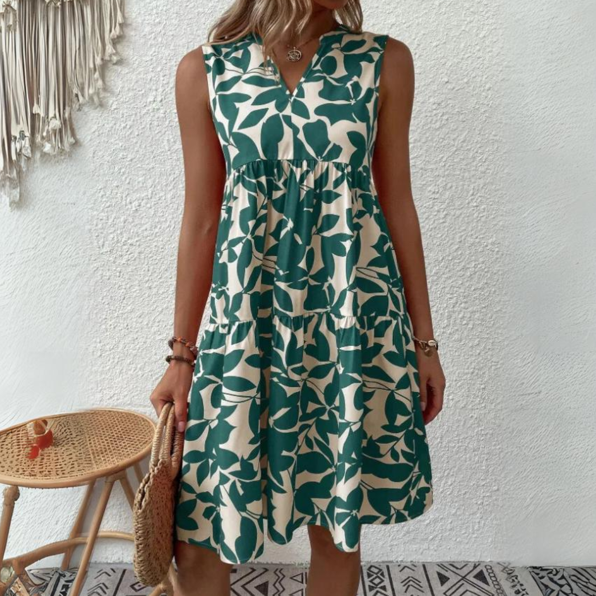 RuffleCoast Tank Dress