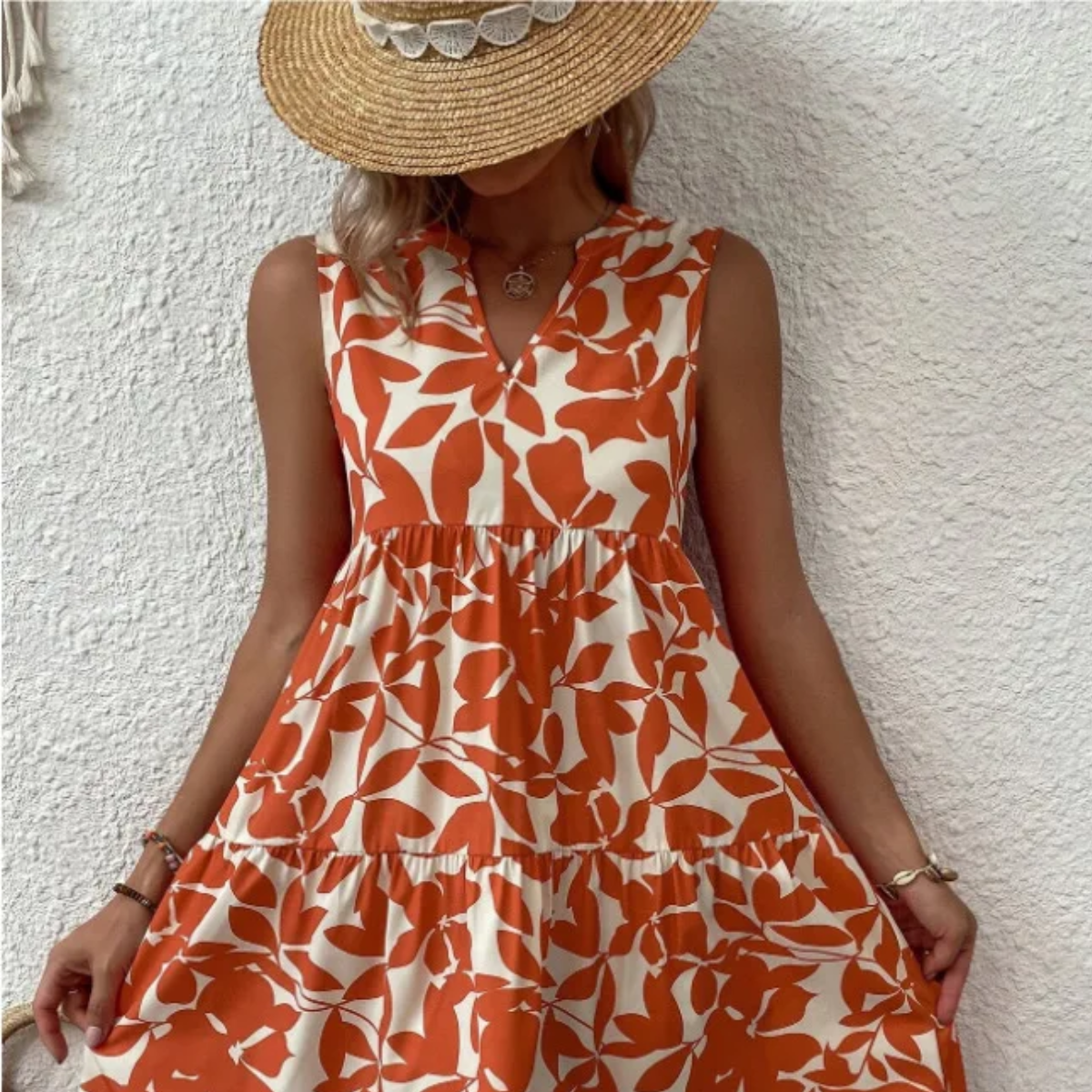 RuffleCoast Tank Dress