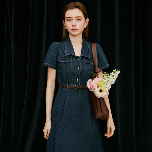 Camden Indigo Dress