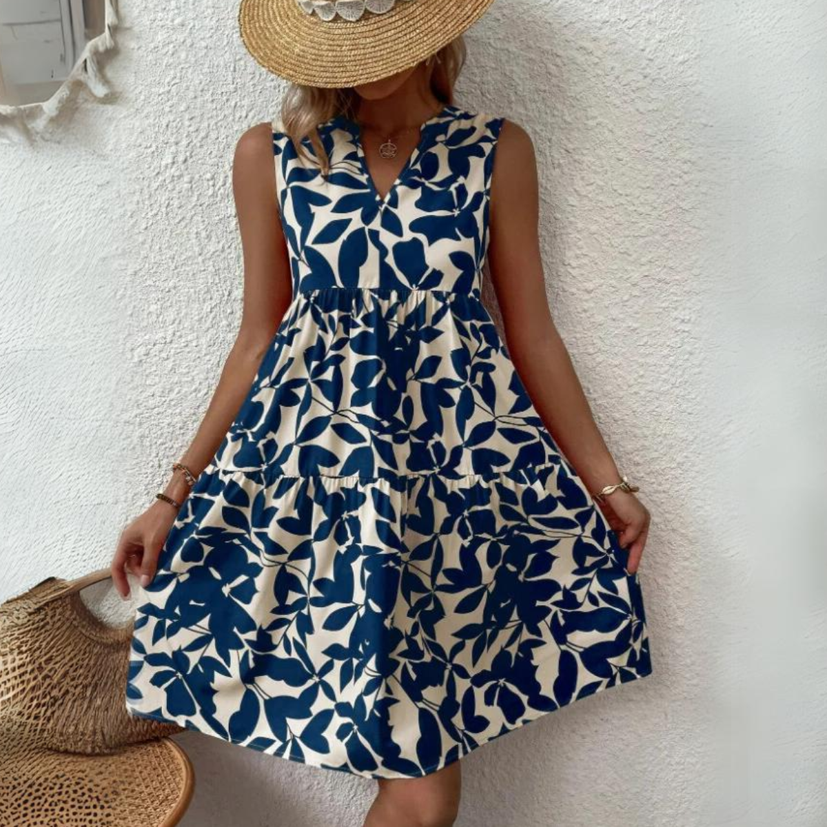 RuffleCoast Tank Dress