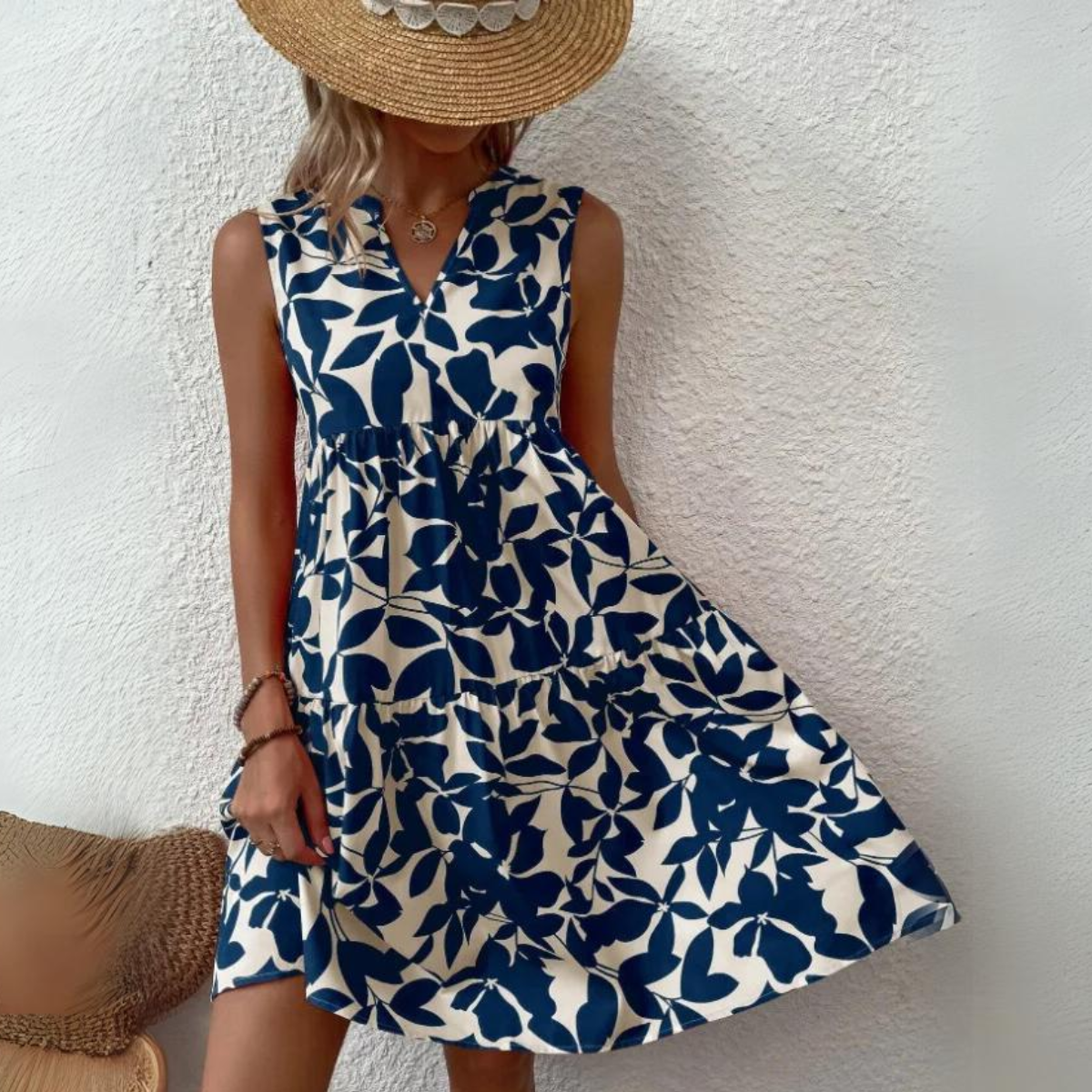 RuffleCoast Tank Dress
