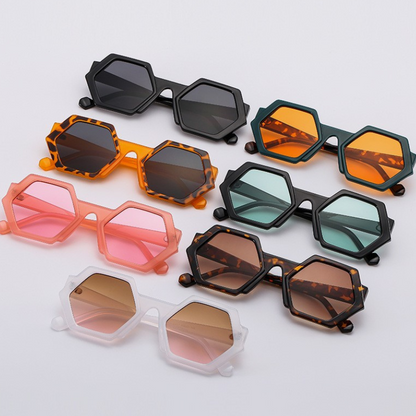 FacetEdge Statement Sunglasses