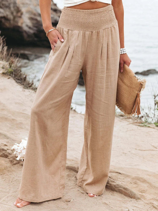 Solstice High-Waist Trousers