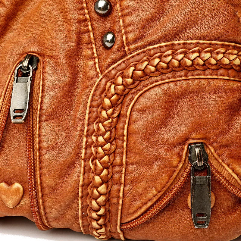 Denton Leather Boho Handbag