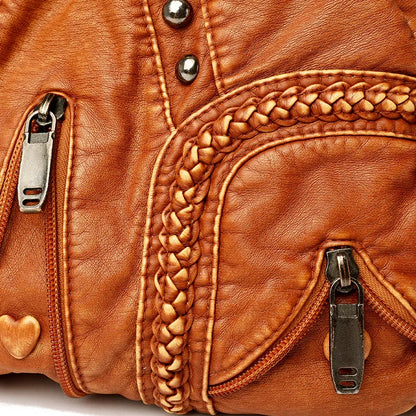 Denton Leather Boho Handbag