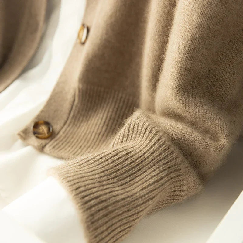 CozeeSoft Cashmere Wrap Cardigan