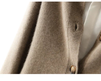 CozeeSoft Cashmere Wrap Cardigan