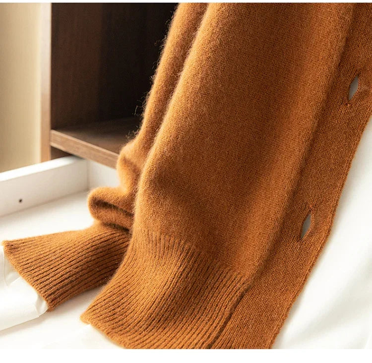 CozeeSoft Cashmere Wrap Cardigan