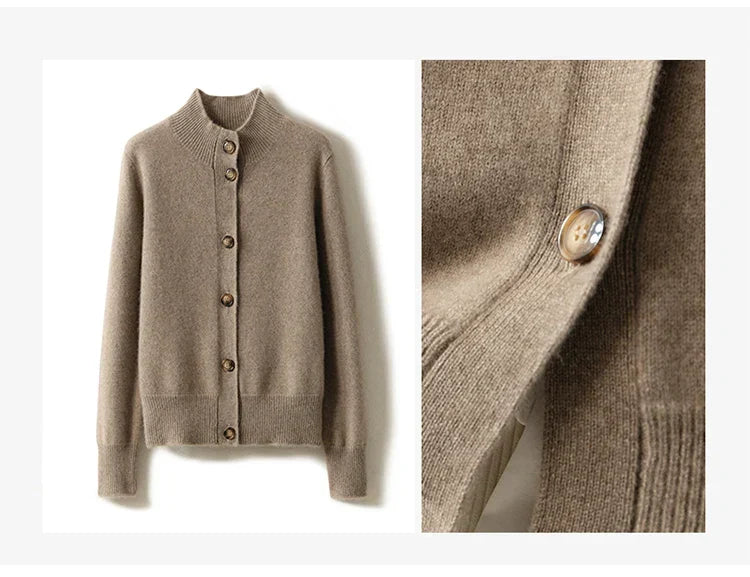 CozeeSoft Cashmere Wrap Cardigan