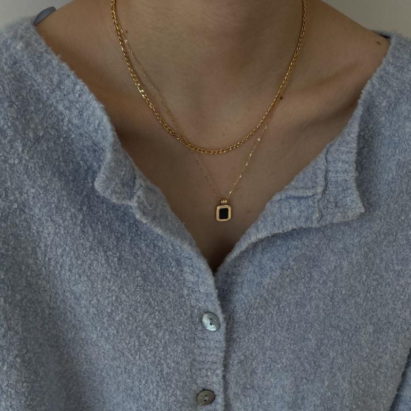 CrystalLayer Rhinestone Necklace