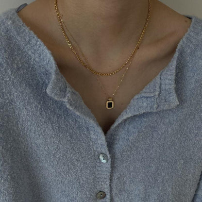 CrystalLayer Rhinestone Necklace