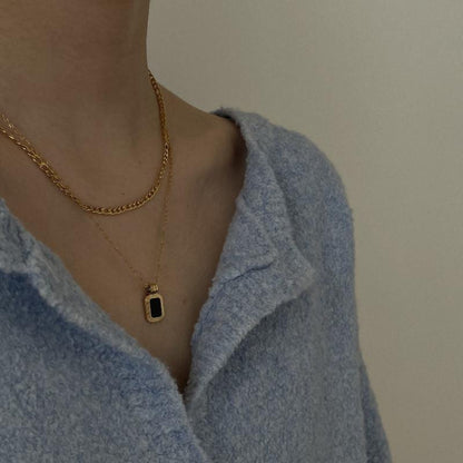 CrystalLayer Rhinestone Necklace
