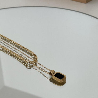 CrystalLayer Rhinestone Necklace
