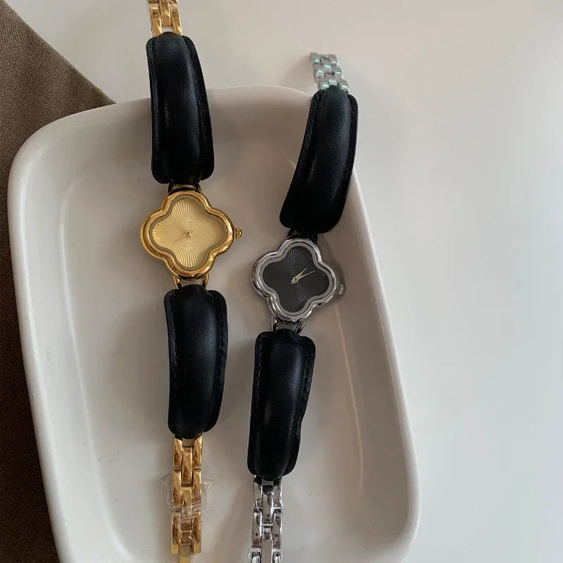 Lucky Mrs. Clover Gold Watch