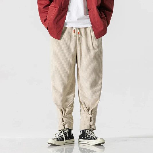 Highrow Cord Harem Pants