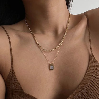 CrystalLayer Rhinestone Necklace