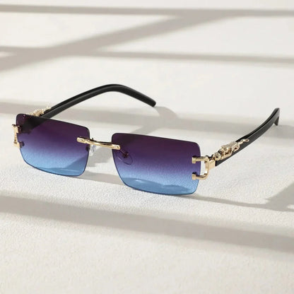 Rosin Minimal Rimless Shades