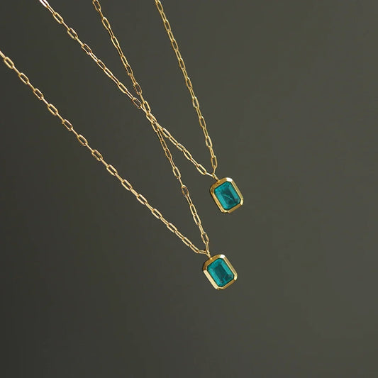 Verdant Zirconia Pendant