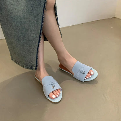 Porro Luxe Suede Slip-Ons