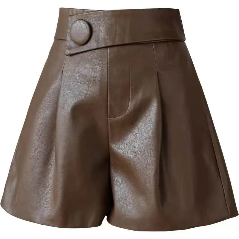 Windsor Leather Mini Skirt