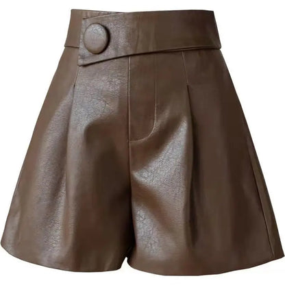 Windsor Leather Mini Skirt
