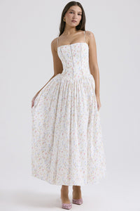 White Ditsy Floral