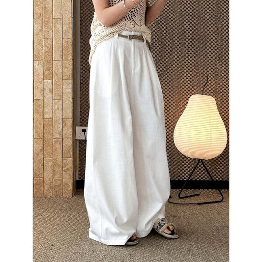 Aven Cotton Linen Trousers