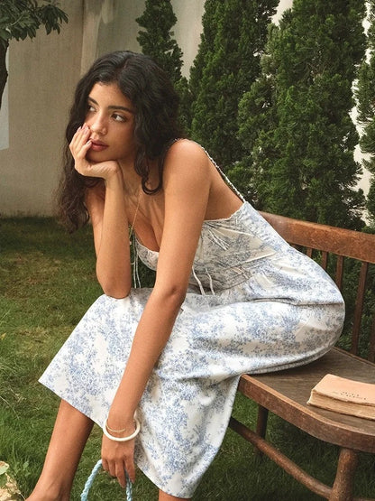 Avignon Printed Midi Dress
