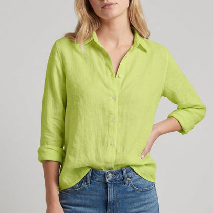Chantilly Relaxed Button Blouse