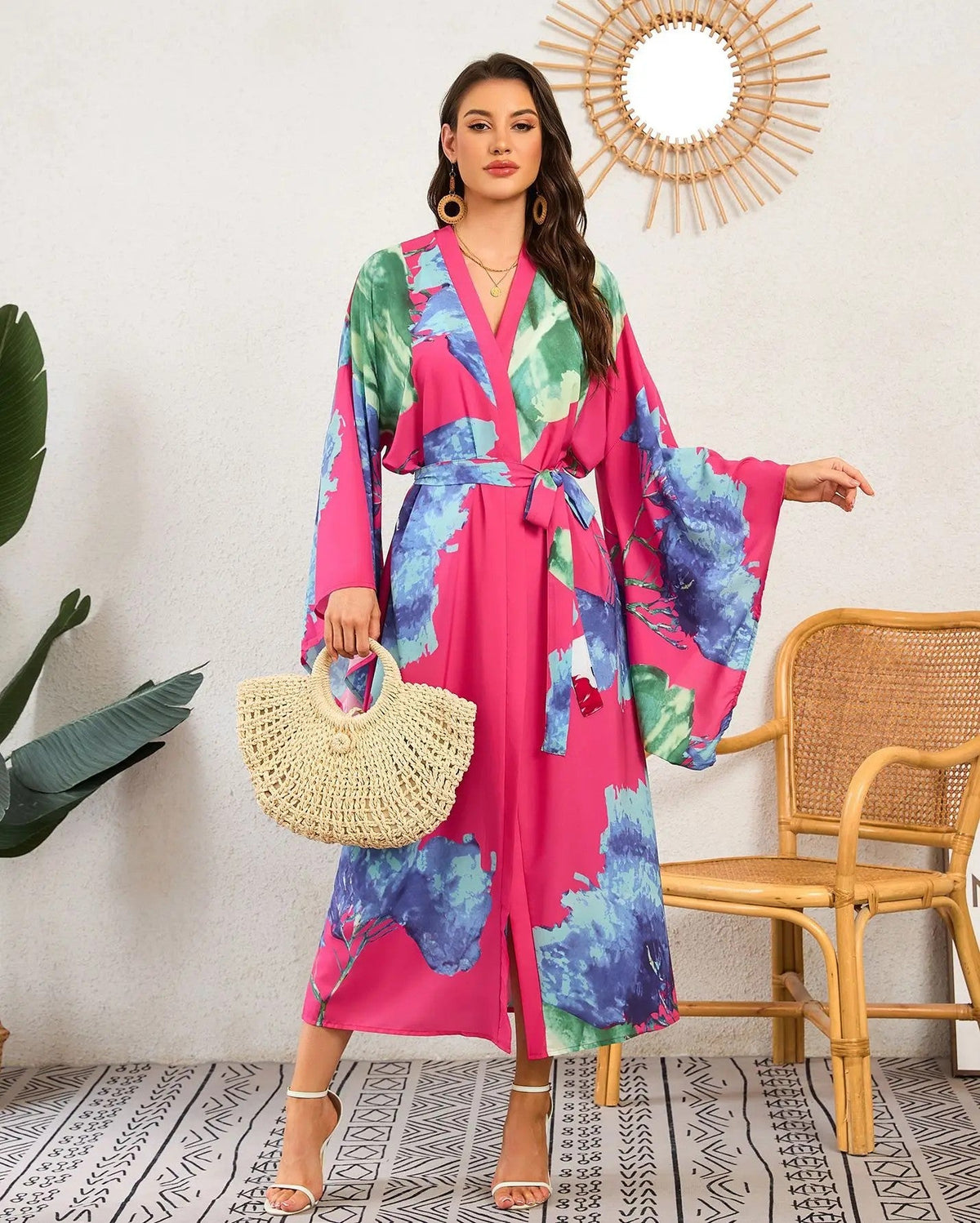 Siena Flowy Kimono Cover Up