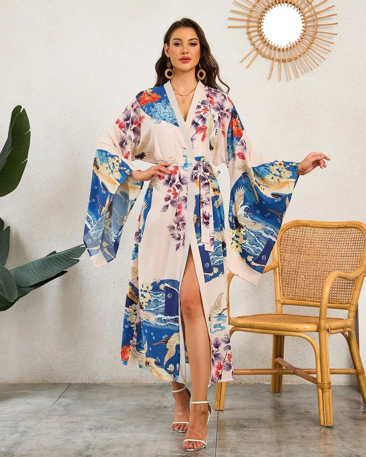 Siena Flowy Kimono Cover Up