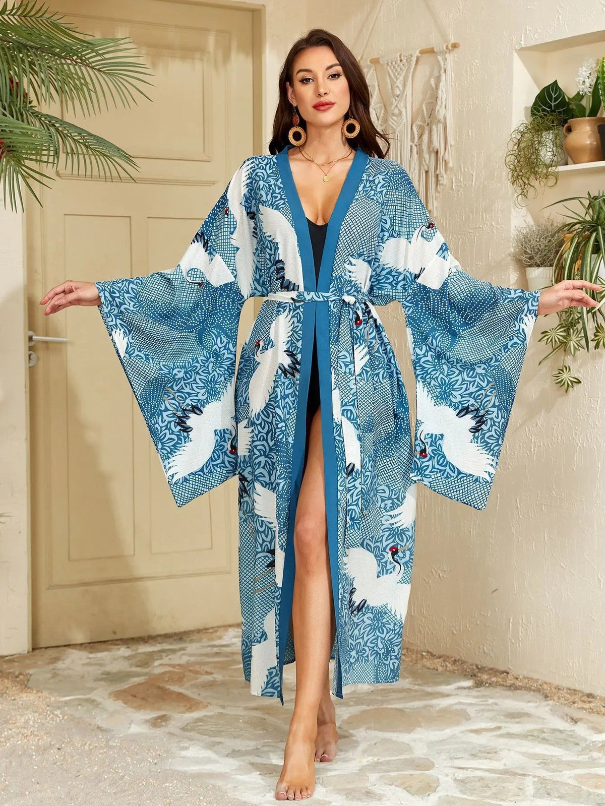 Siena Flowy Kimono Cover Up