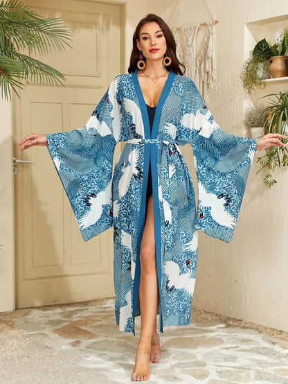 Siena Flowy Kimono Cover Up