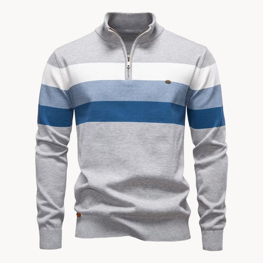 Lazio Knit Quarter Zip Sweater