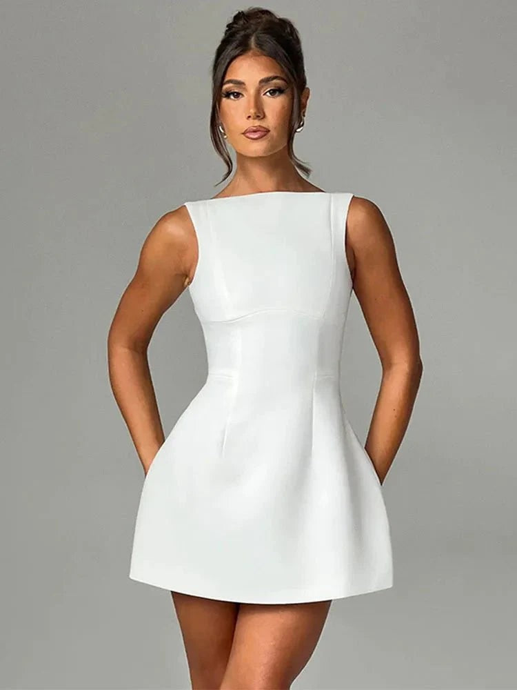 Monti Backless Mini Dress