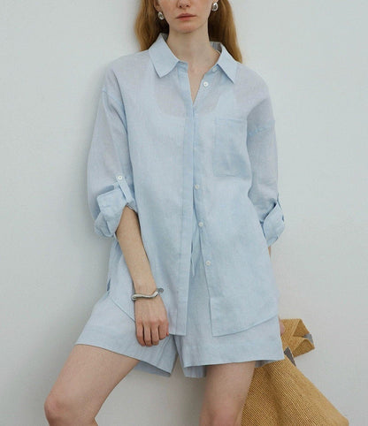 Ostia Summer Linen Set