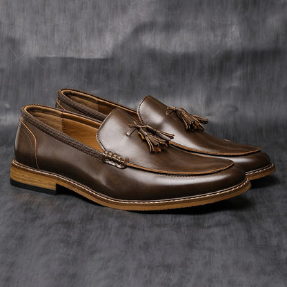 Regent Tassel Leather Loafers