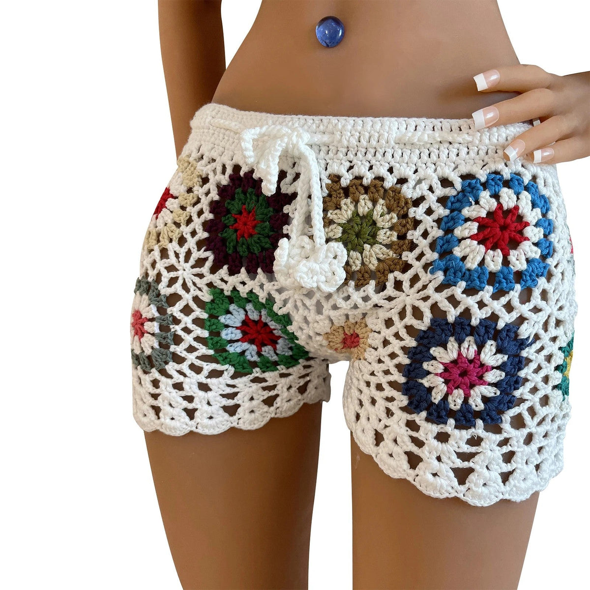 Rienza Crochet Shorts