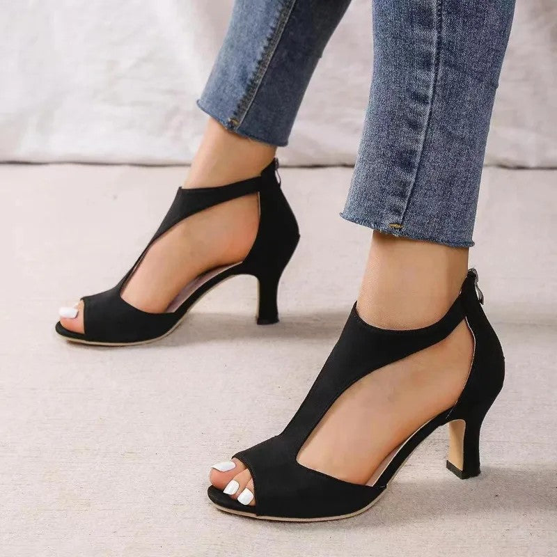 Rochelle T-Strap Heels