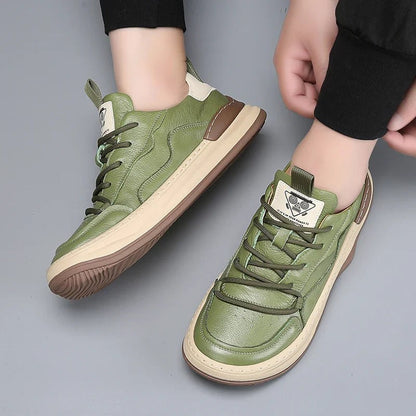 Stride Genuine Leather Sneakers