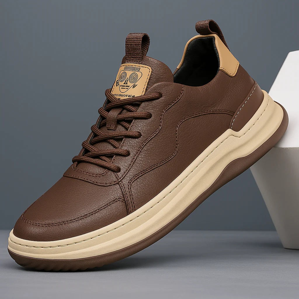 Stride Genuine Leather Sneakers