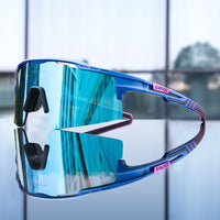 Polished Black / Sky Blue